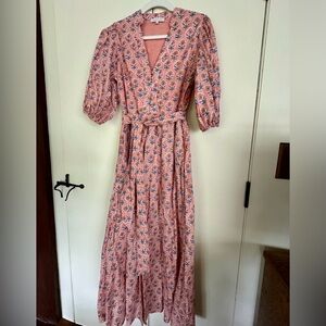 Marea Collette Maxi in Coral size S